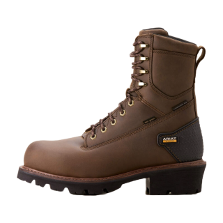Ariat 10018567 Powerline 8 inch H2O Waterproof 400g Insulated Comp Toe - Mens 10 D